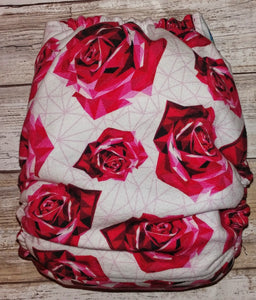 Geometric Roses Wipeable Cover