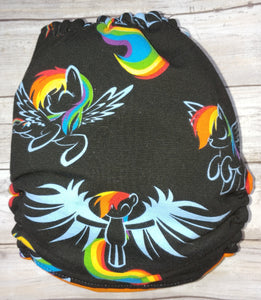 Rainbow Dash Pony OS Pocket Diaper